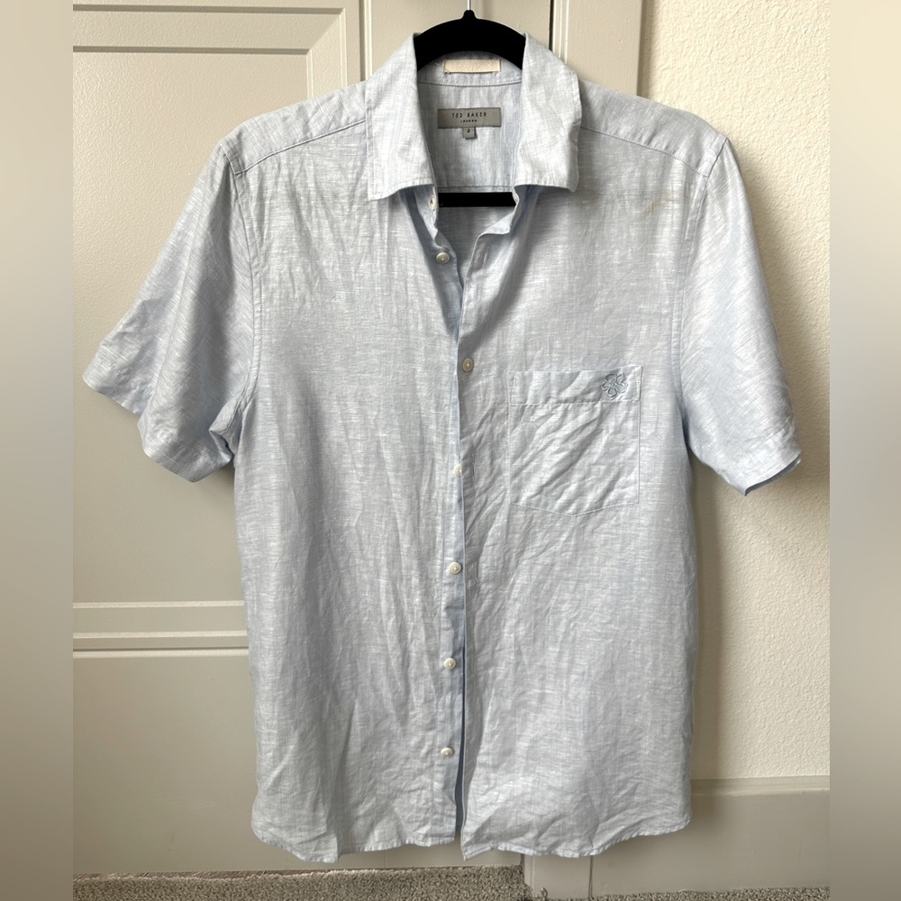Ted baker linen men’s shirt